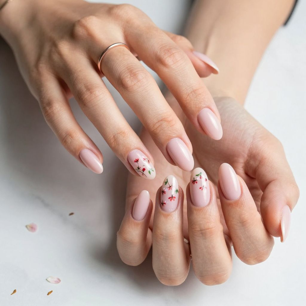 Cherry Nail Inspo image 6