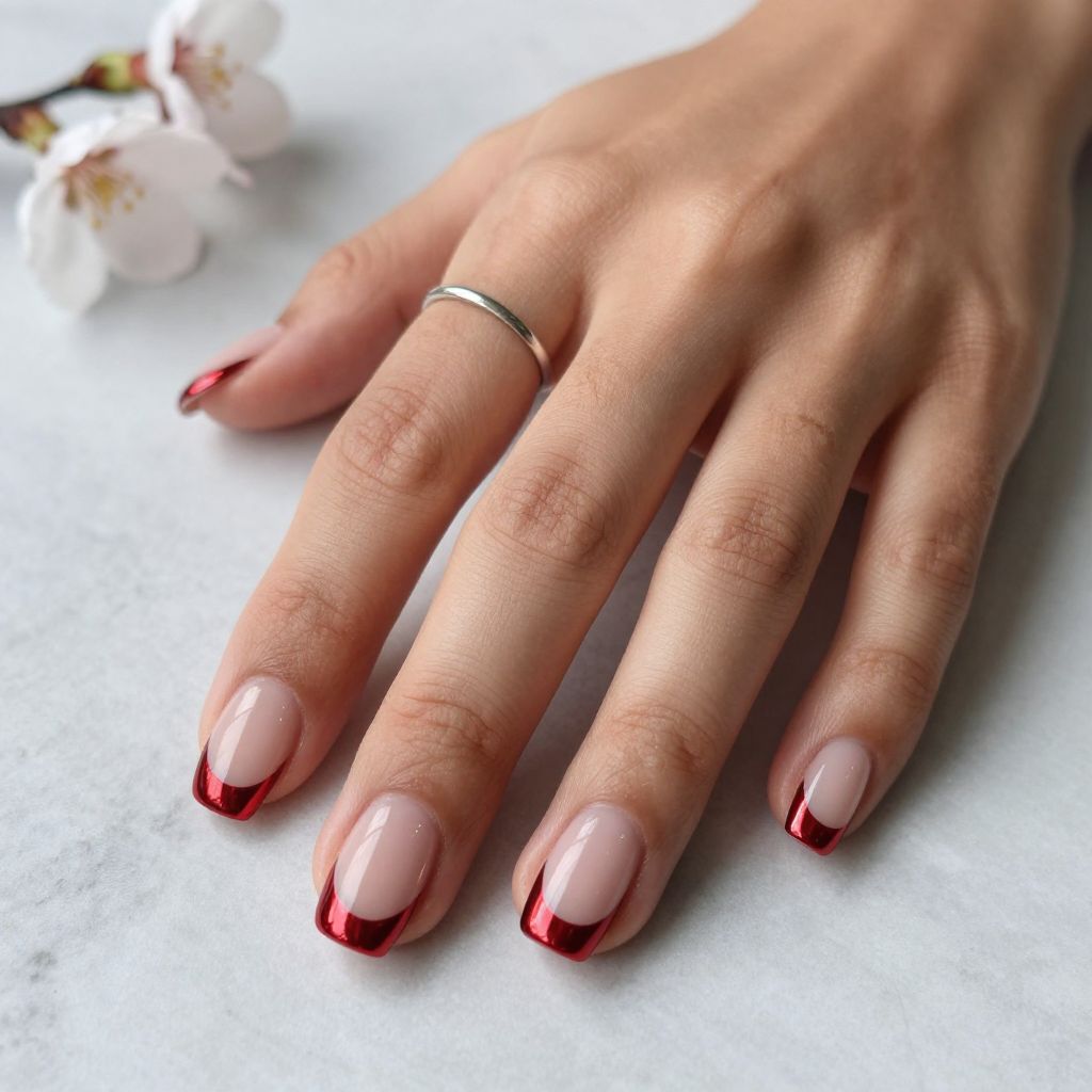 Cherry Nail Inspo image 7