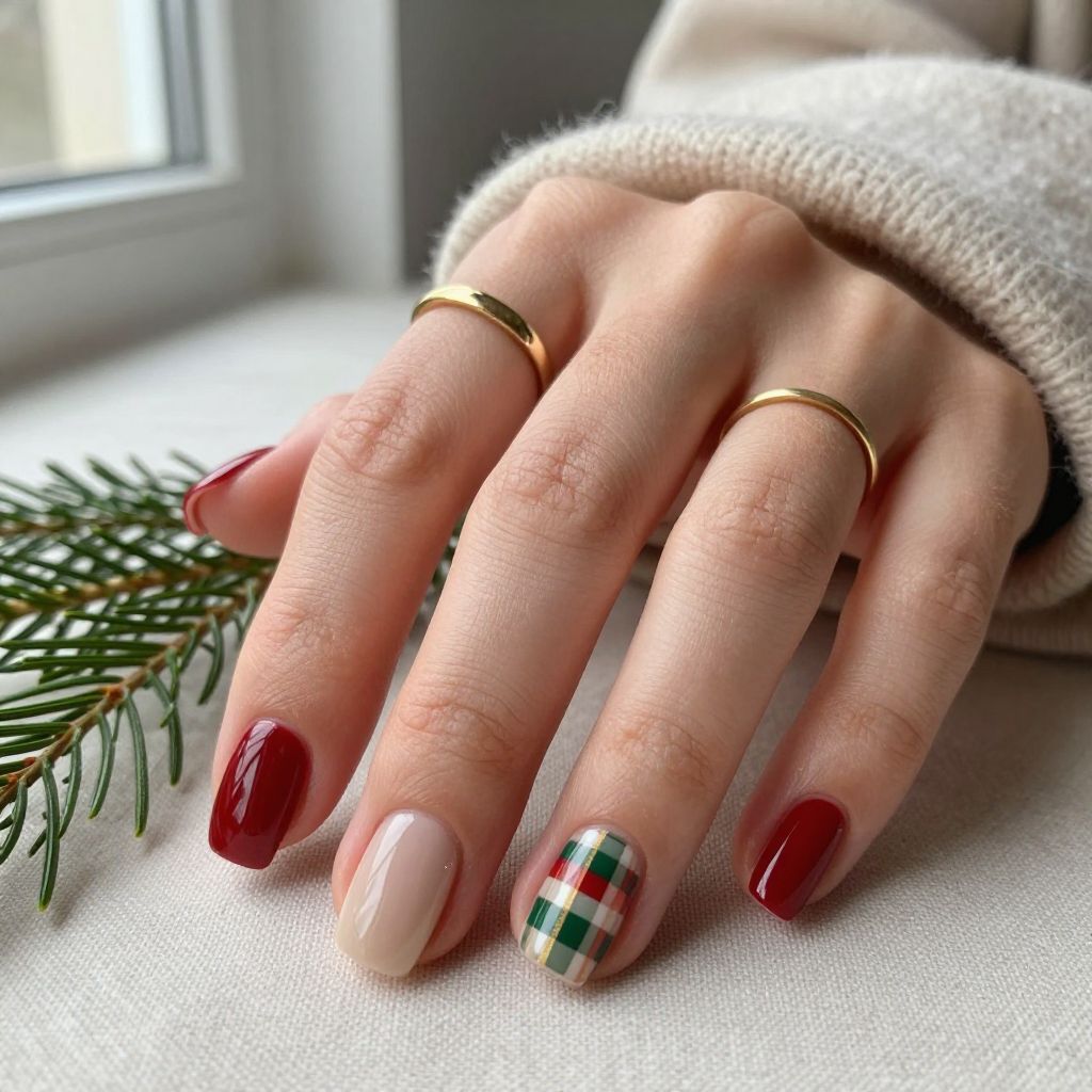 Christmas Acrylic Nail Ideas 10