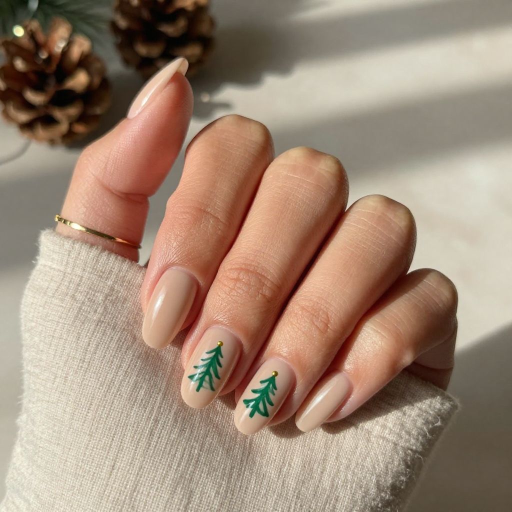 Christmas Acrylic Nail Ideas 7