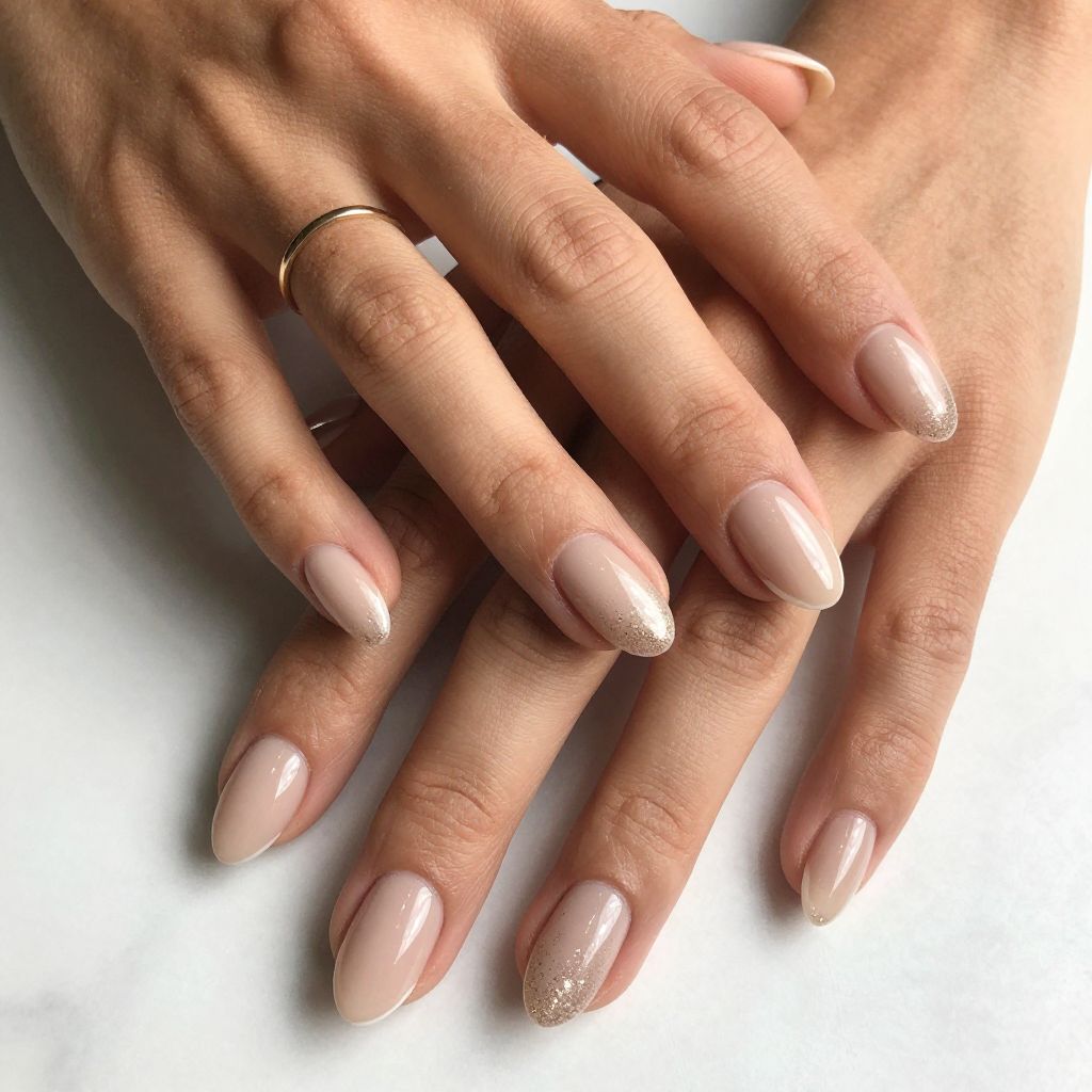 Christmas Gel Nail Idea 13