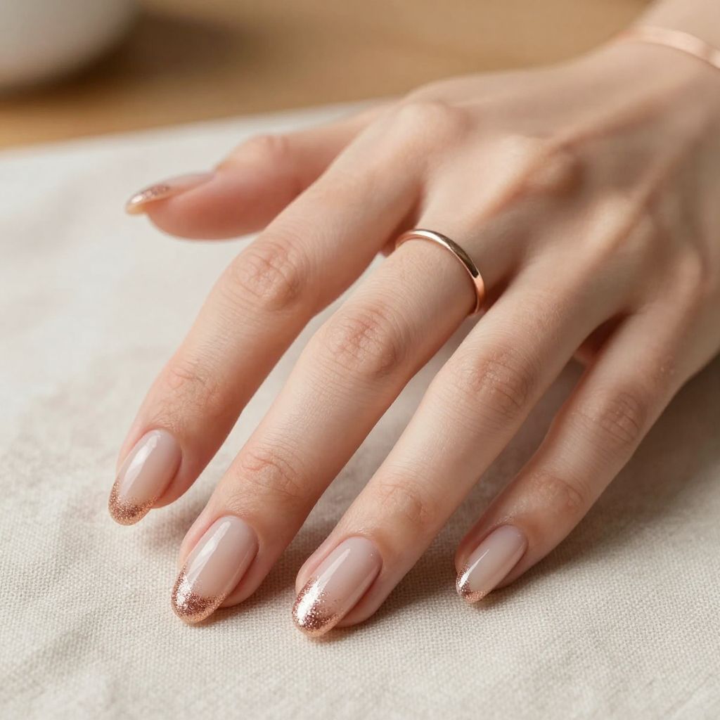 Christmas Gel Nail Idea 8