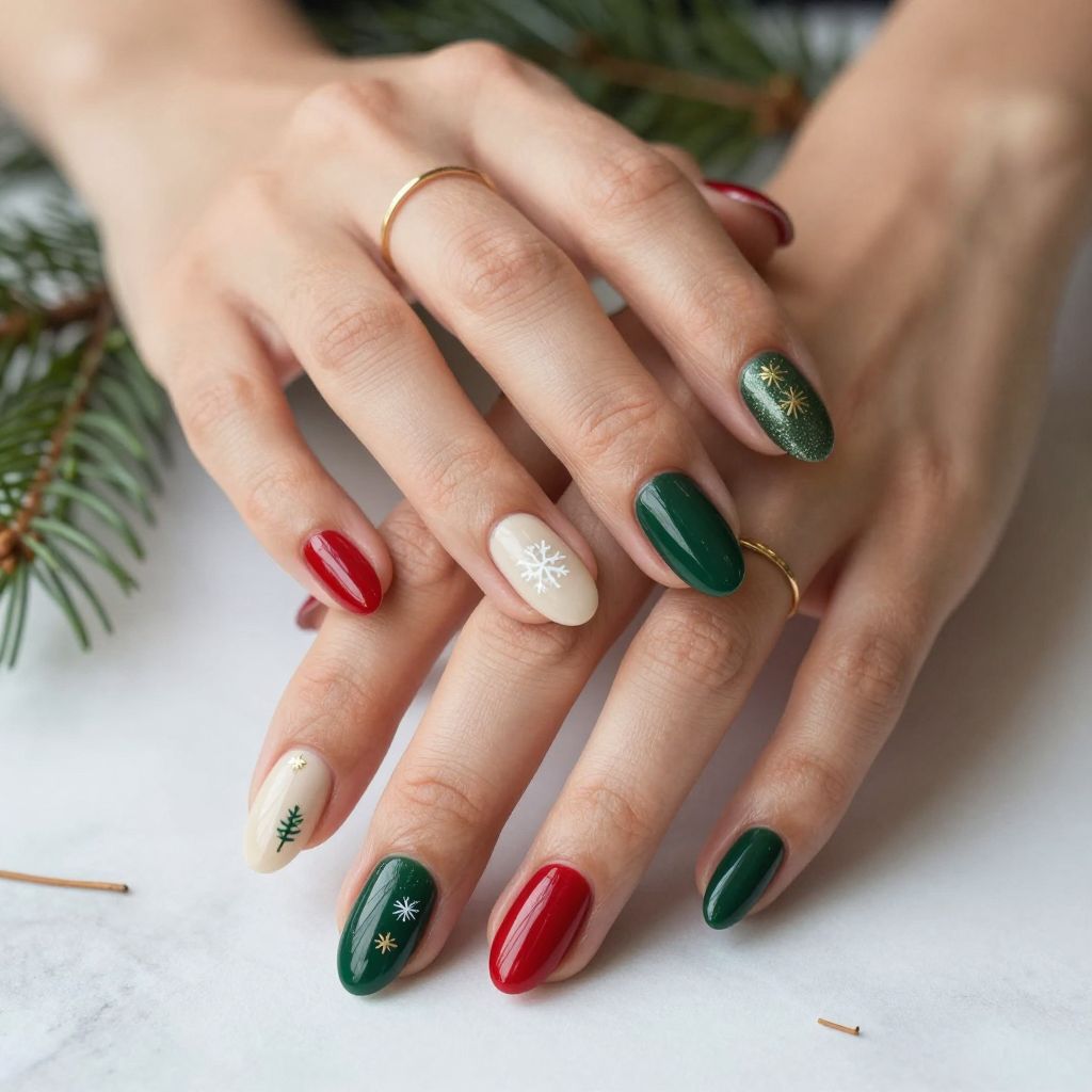 Christmas Nail Design Ideas image 15