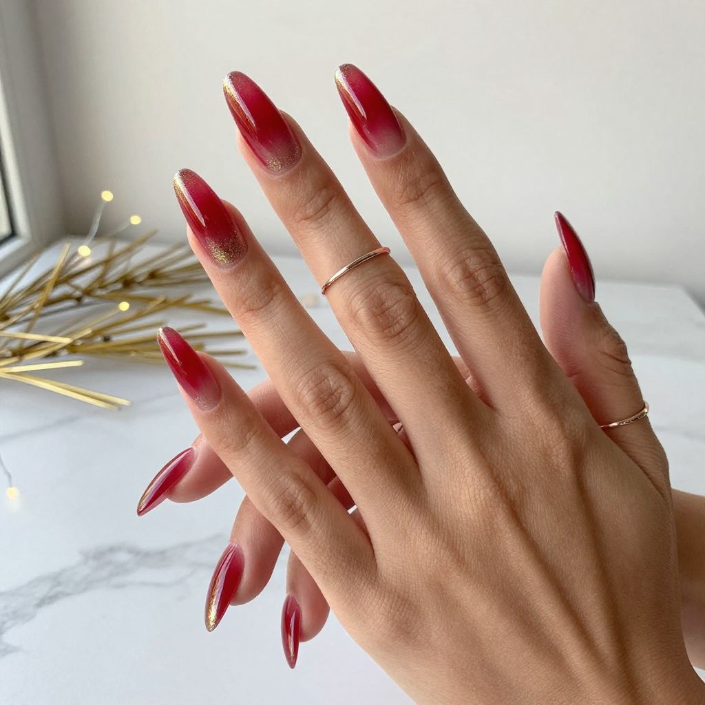 Ombre from Red to Gold