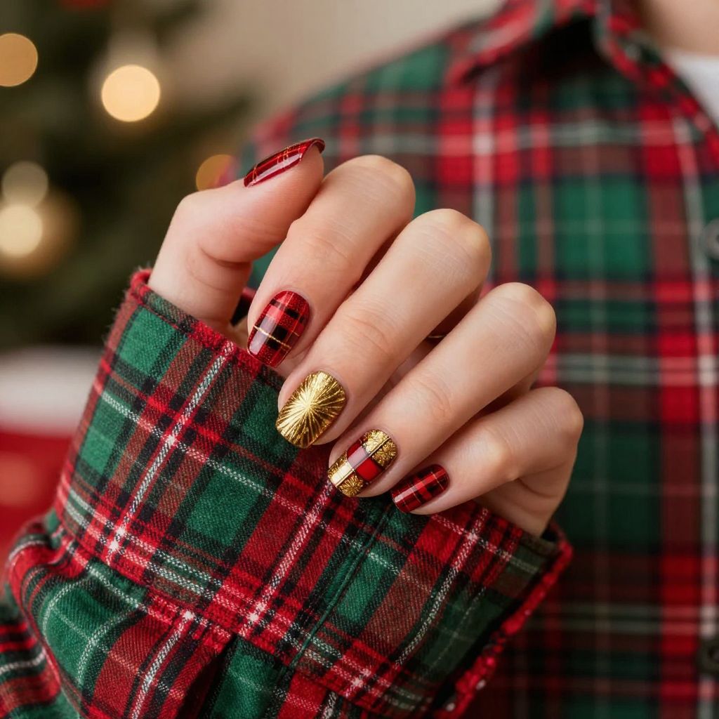 Christmas nail idea 13