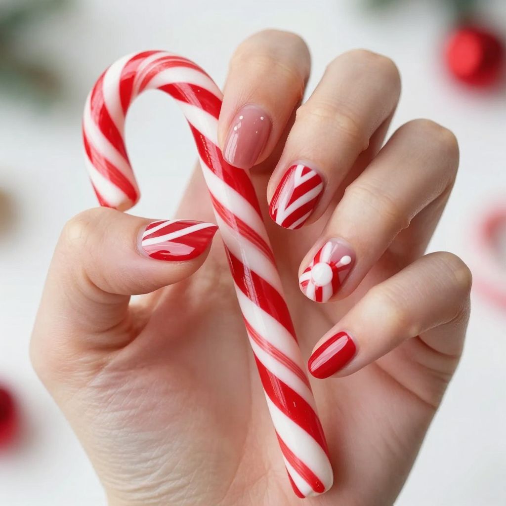 Christmas nail idea 4