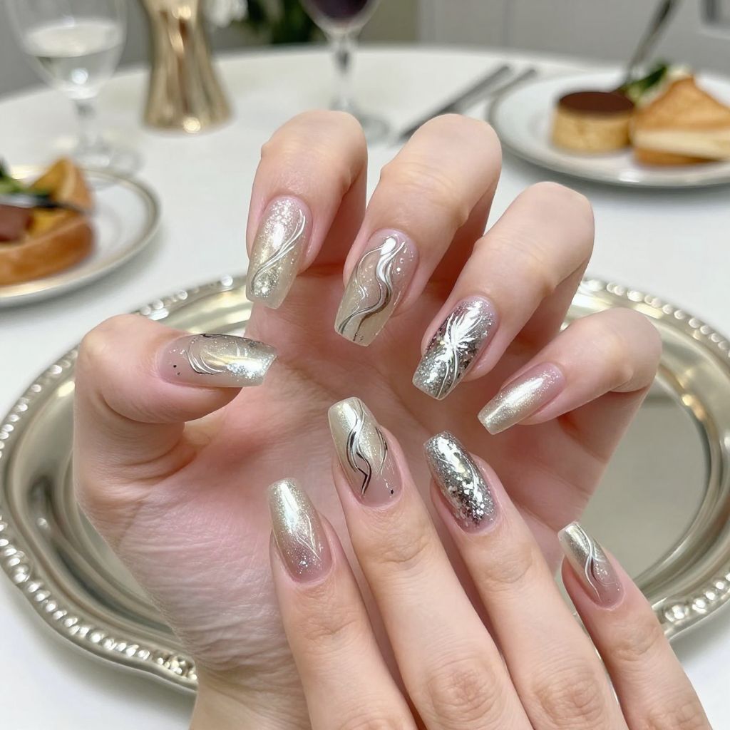 Christmas nail idea 8