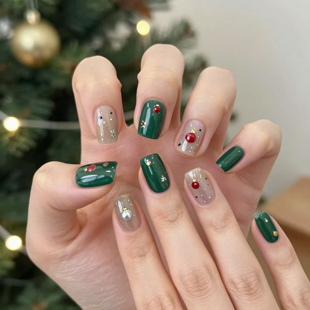 Christmas nail idea 9