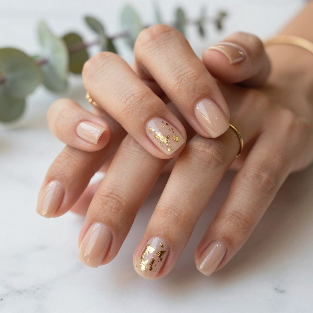 Christmas nail ideas for short nails 12