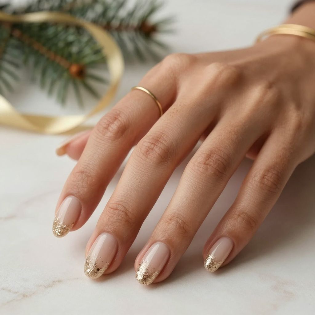 Christmas nail ideas for short nails 9