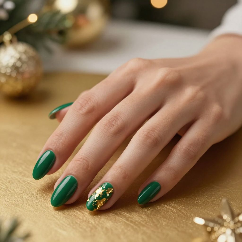 Christmas nail idea 1