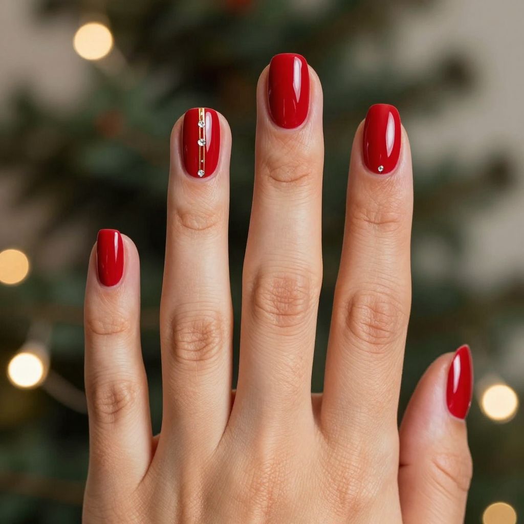 Christmas nail idea 11