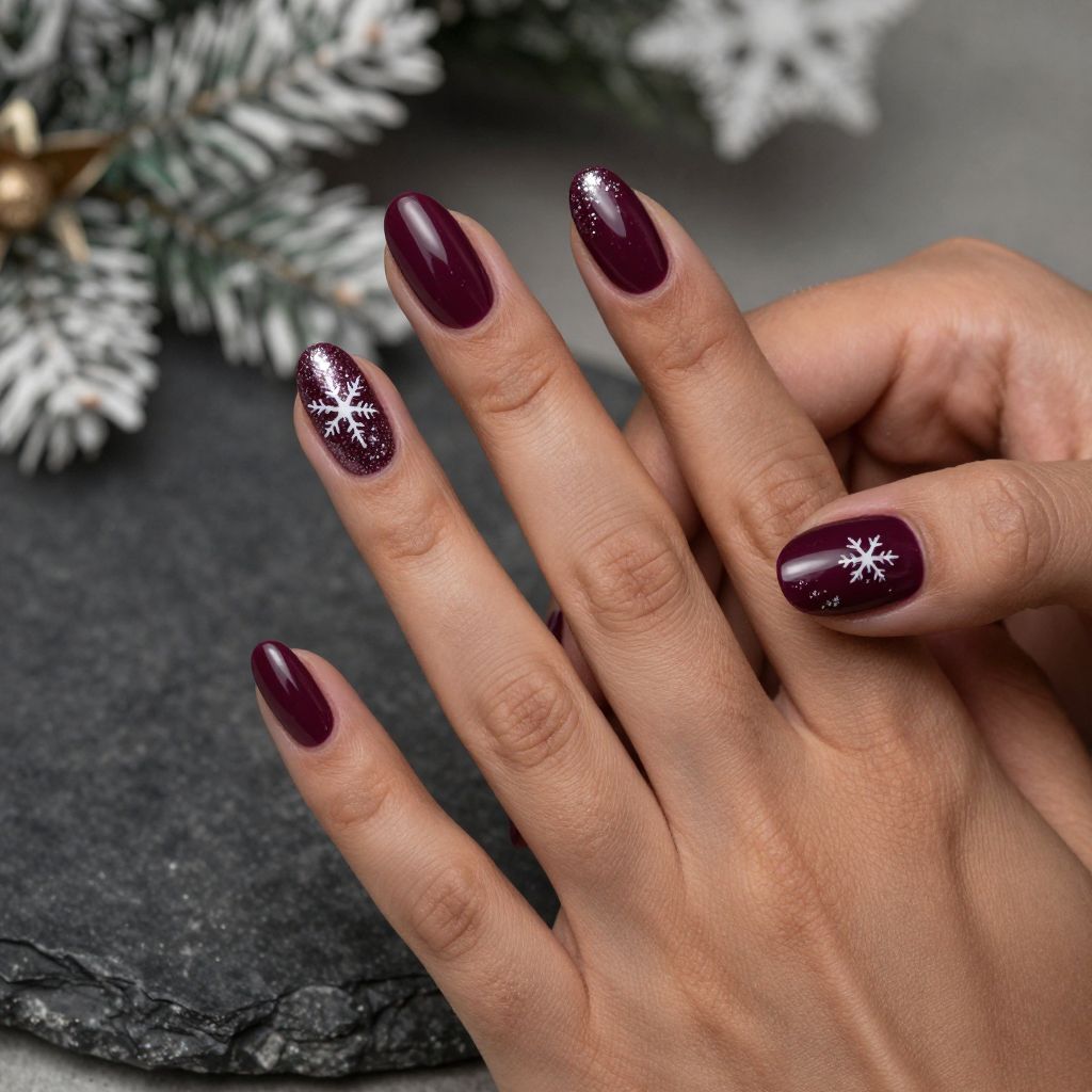 Christmas nail idea 12