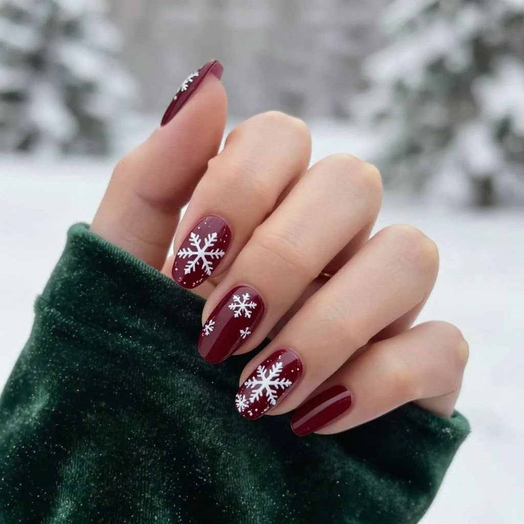 Christmas nail idea 3