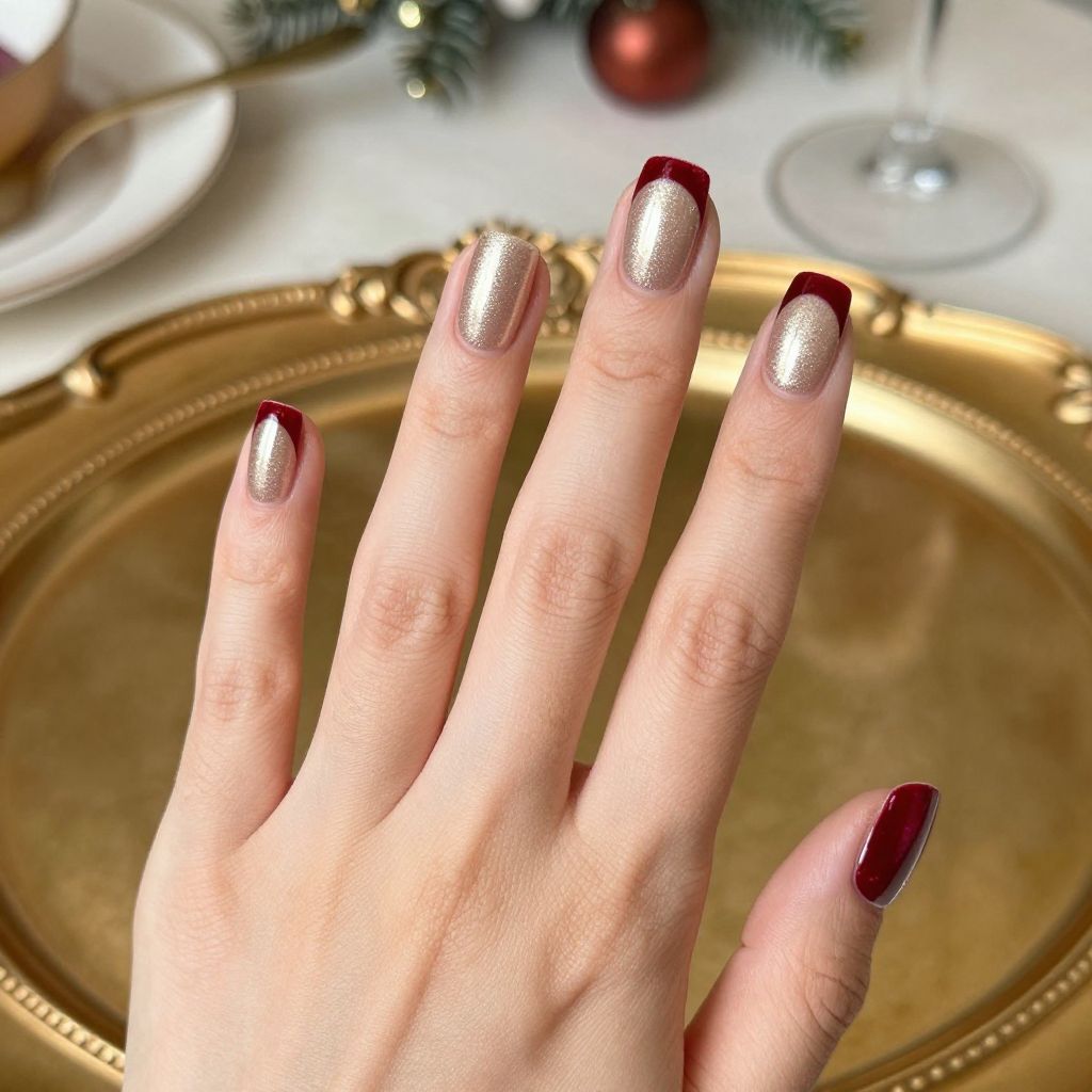 Christmas nail idea 4