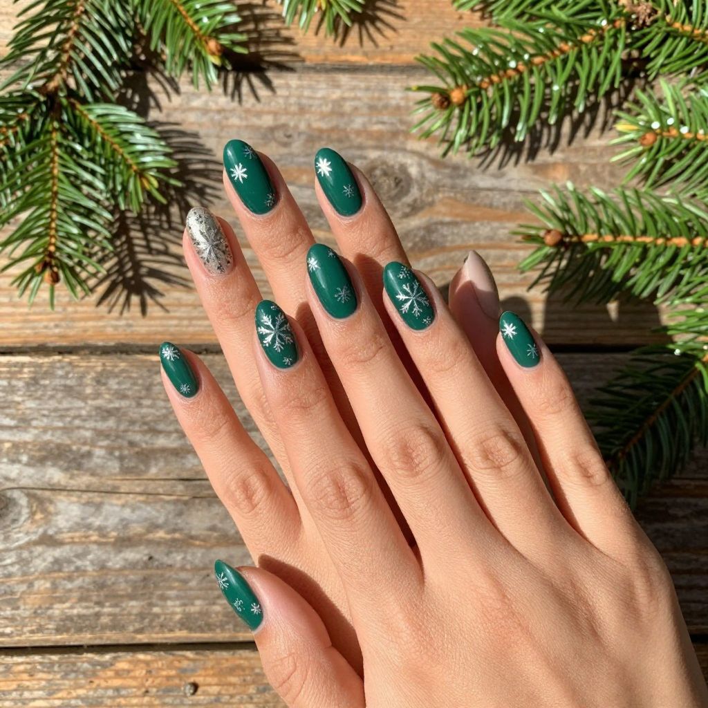Christmas nail idea 5