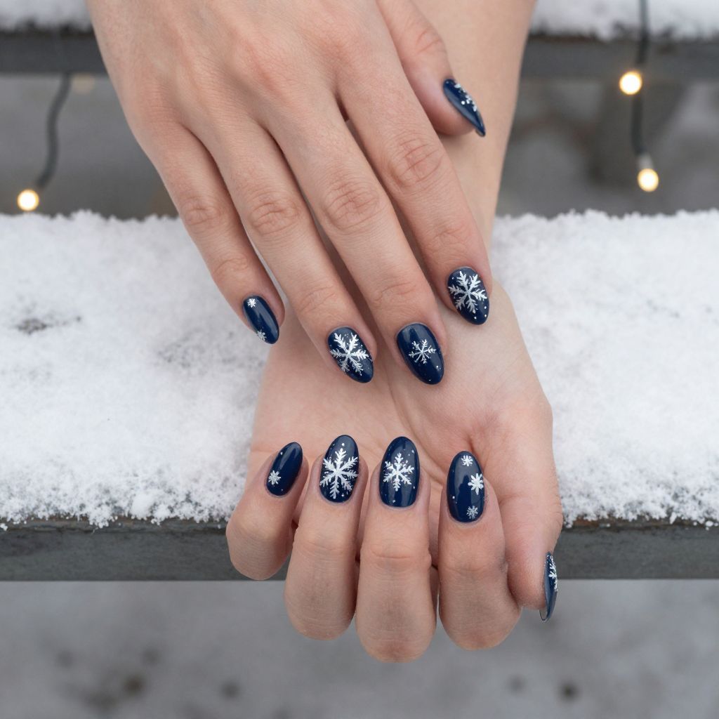 Christmas toe nail idea 4