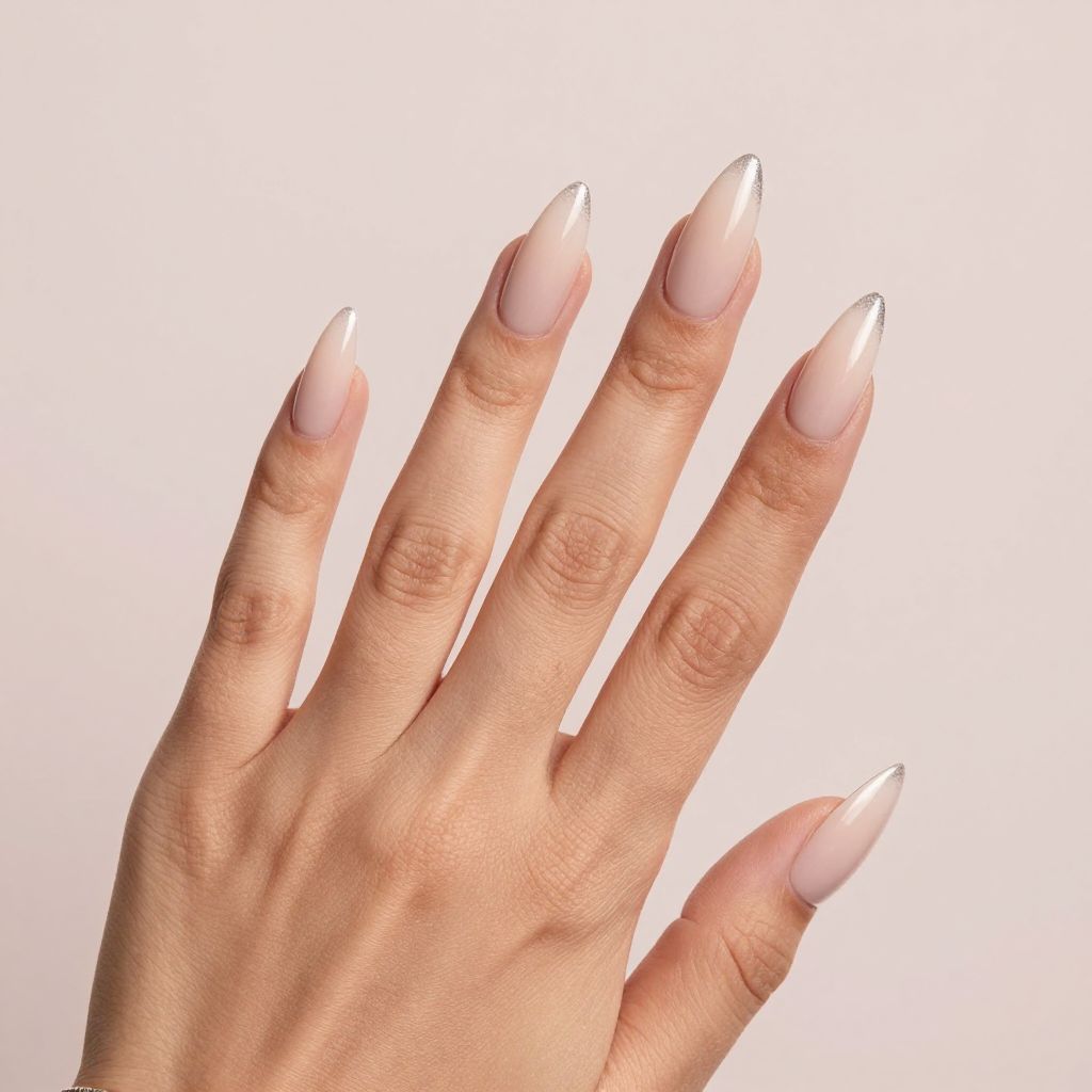 Chrome nail idea 9