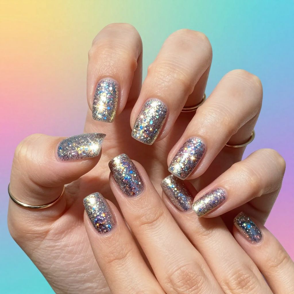 Chrome nail idea 13