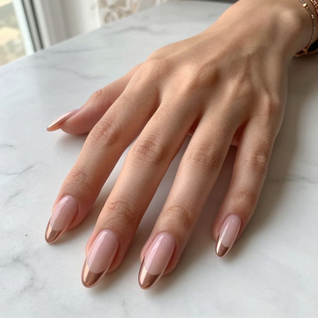 Chrome nail idea 2