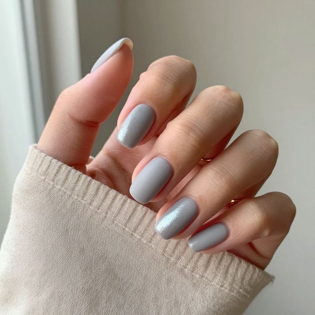 Chrome nail idea 7