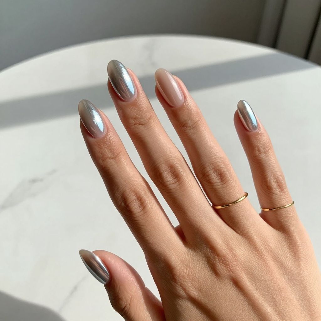 Mirror Silver Full Coverage Chrome