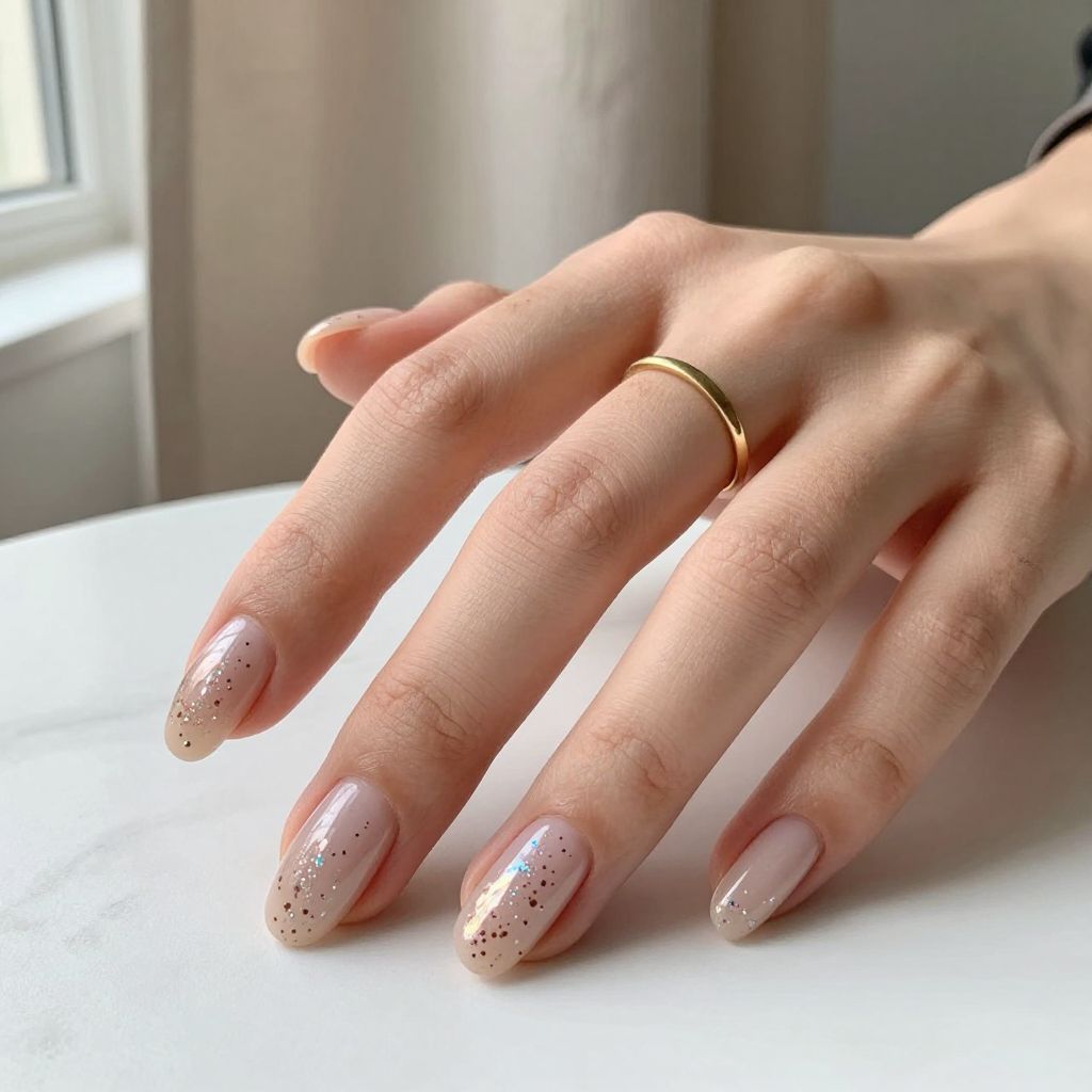 Multichromatic Chrome Speckle Design