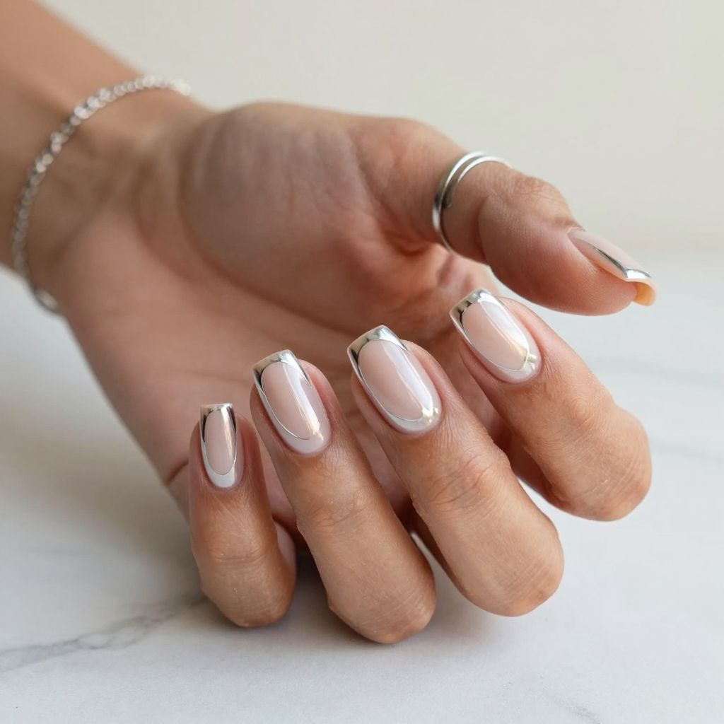 Chrome with Negative Space and Cut Out Details