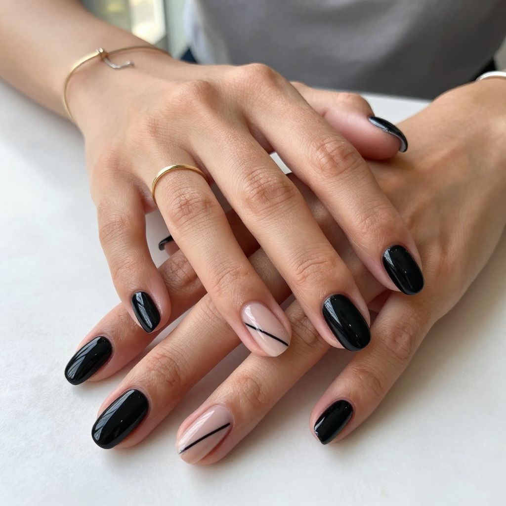 Classic Black Ballerina Shine