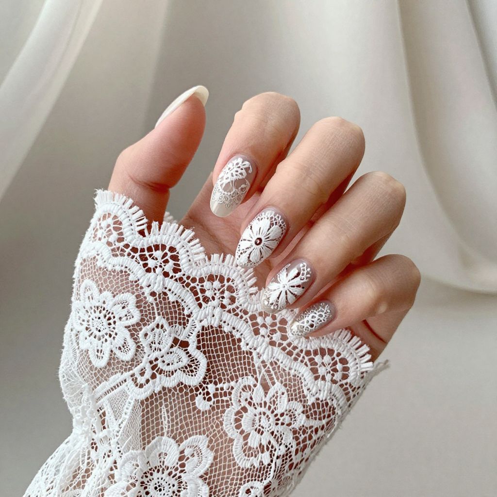 Black nails idea 15