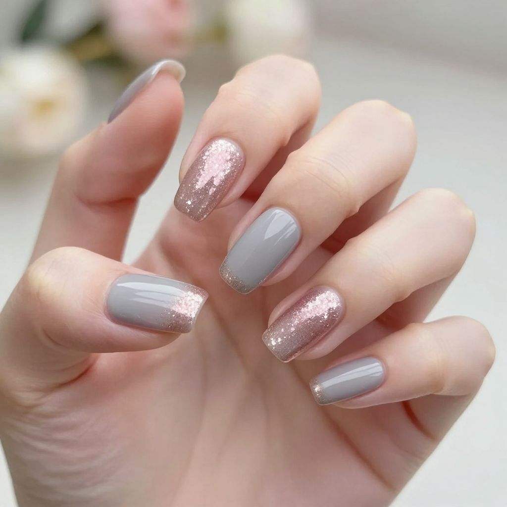 Classy Edgy Almond Nail Designs nail idea 12