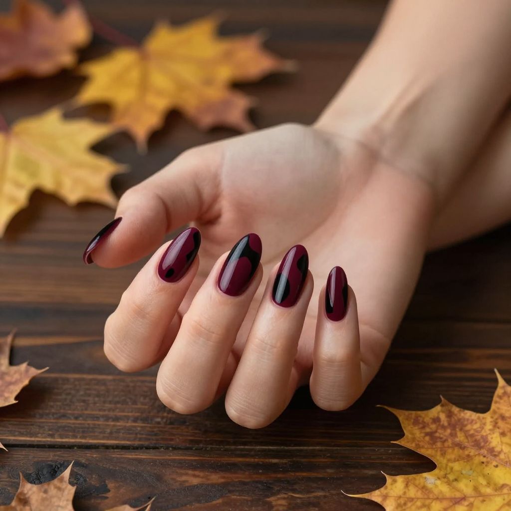 Classy Edgy Almond Nail Designs nail idea 3