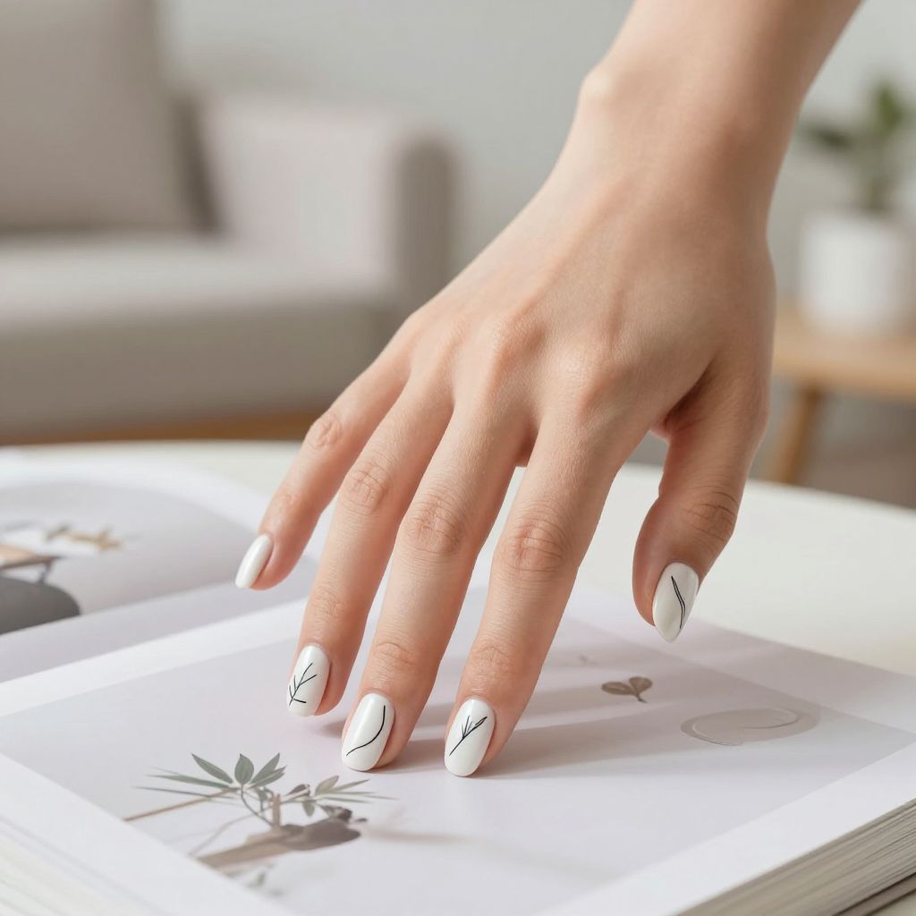 Classy Edgy Almond Nail Designs nail idea 4