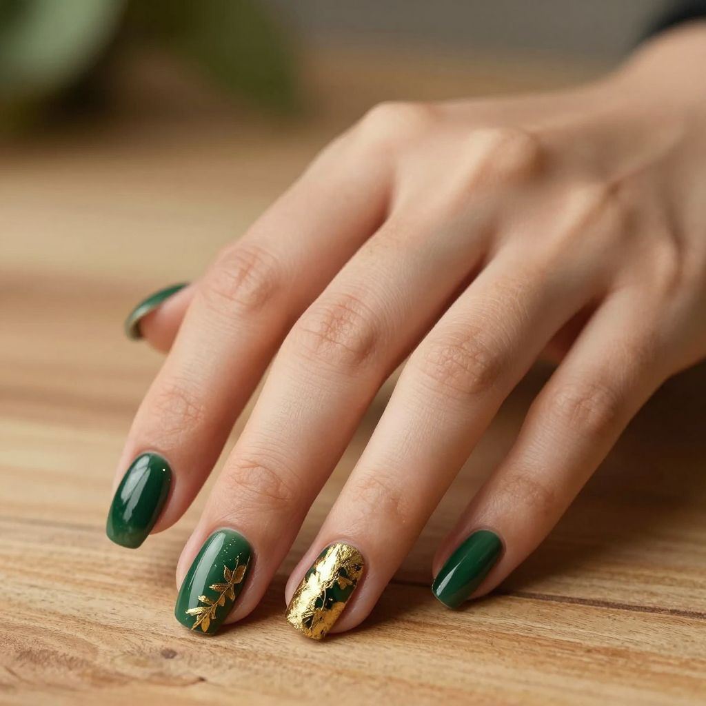 Classy Edgy Almond Nail Designs nail idea 8