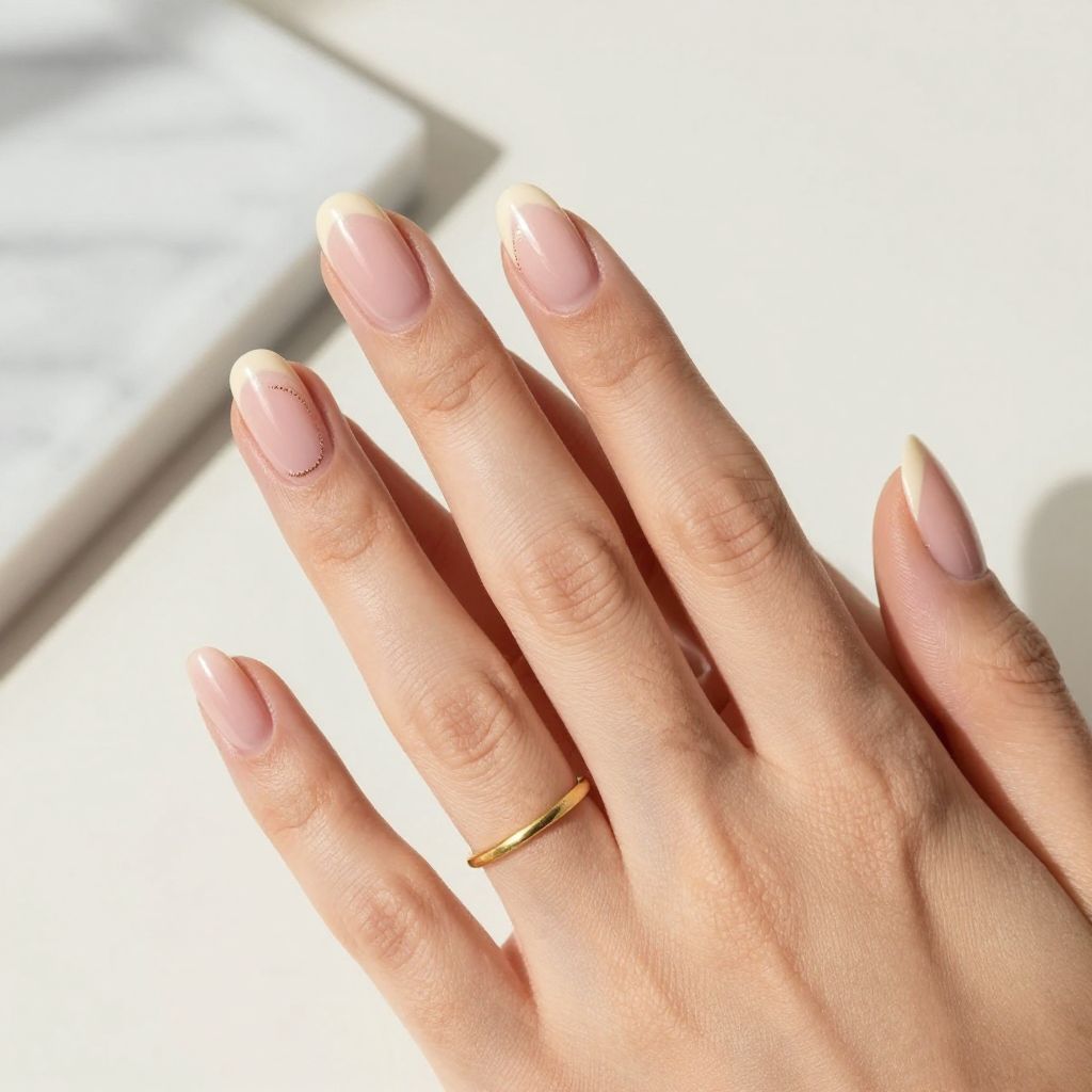 Blush and Cream Ombré