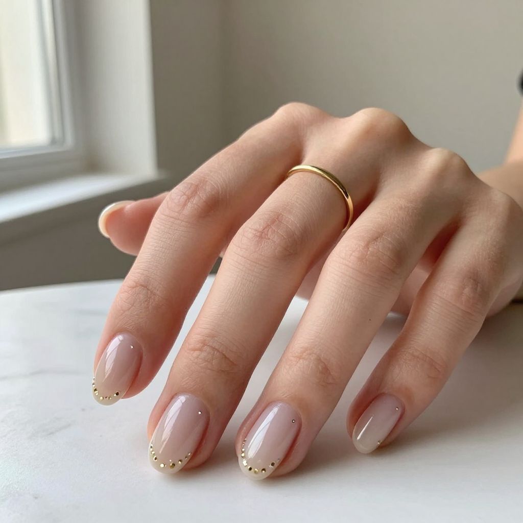 Soft Glow Clear Base With Topaz Accents