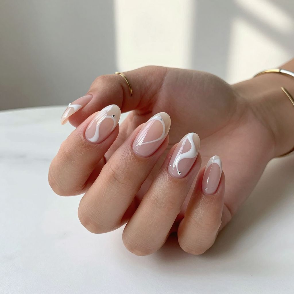 Clear Nail Ideas 6
