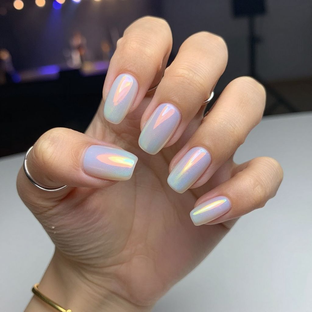 Metallic Lightning Bolt Design