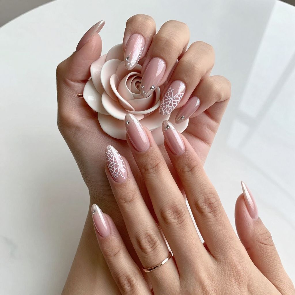 Coquette Nail Inspo 3