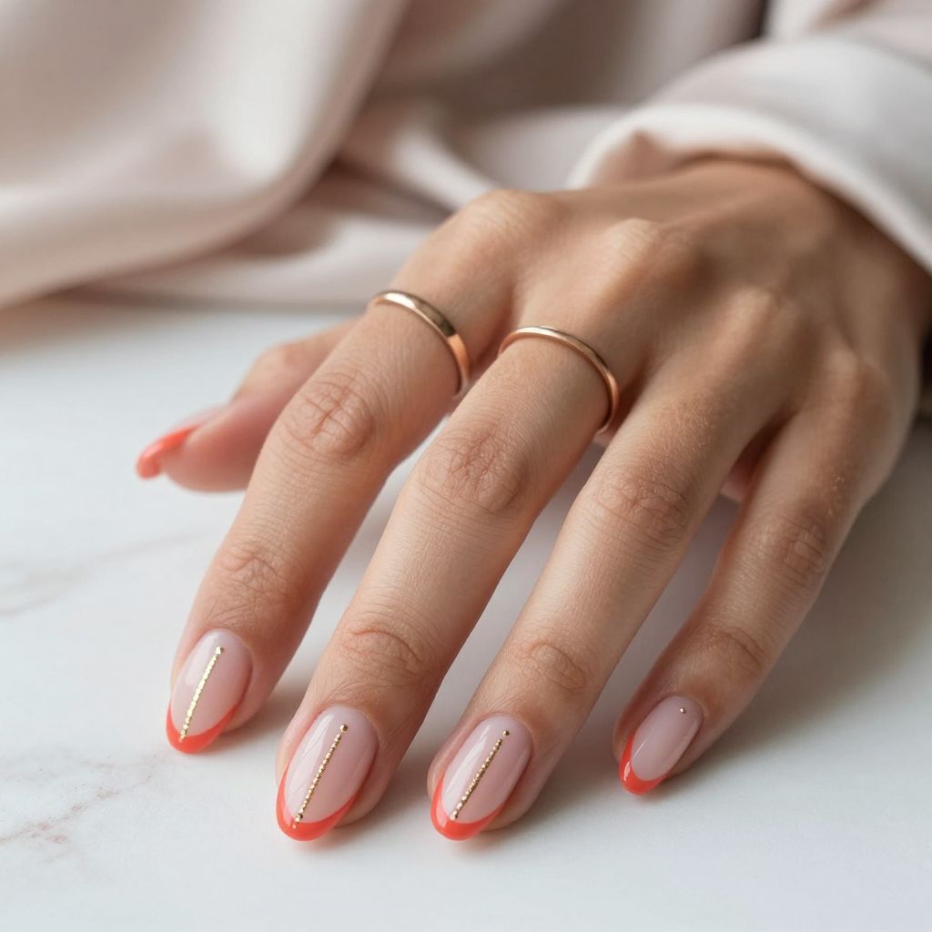 Coral Nail Ideas 2