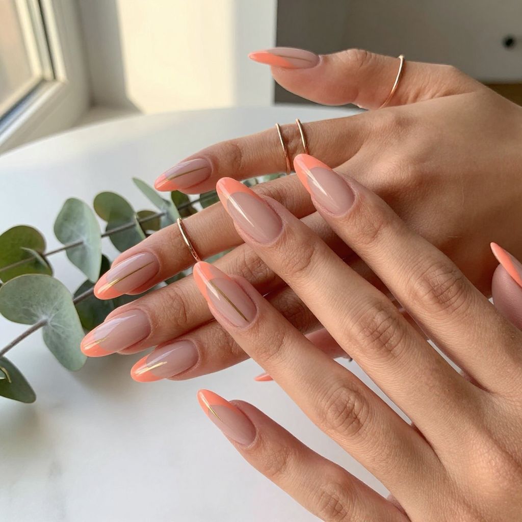 Coral Nail Ideas 5
