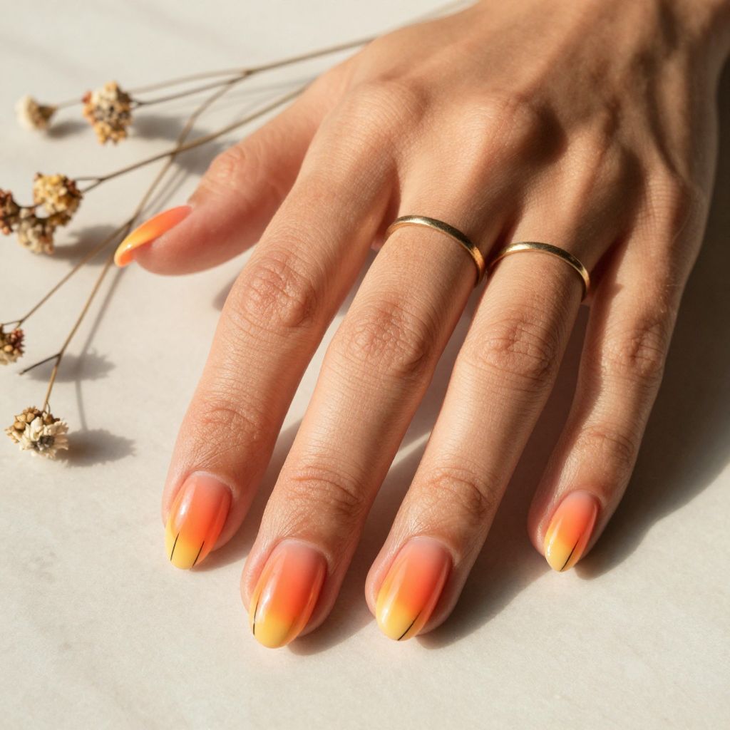 Coral Nail Ideas 7