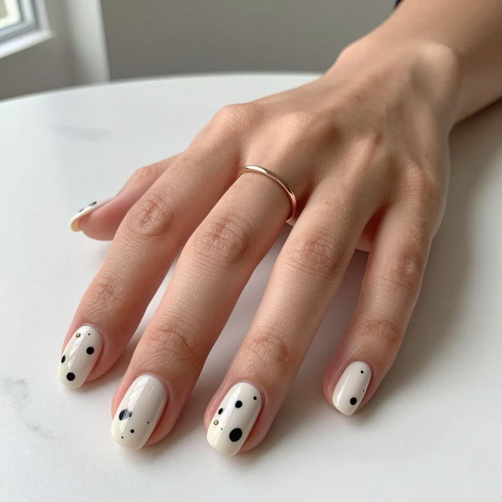 Cow Print Nail Ideas 1