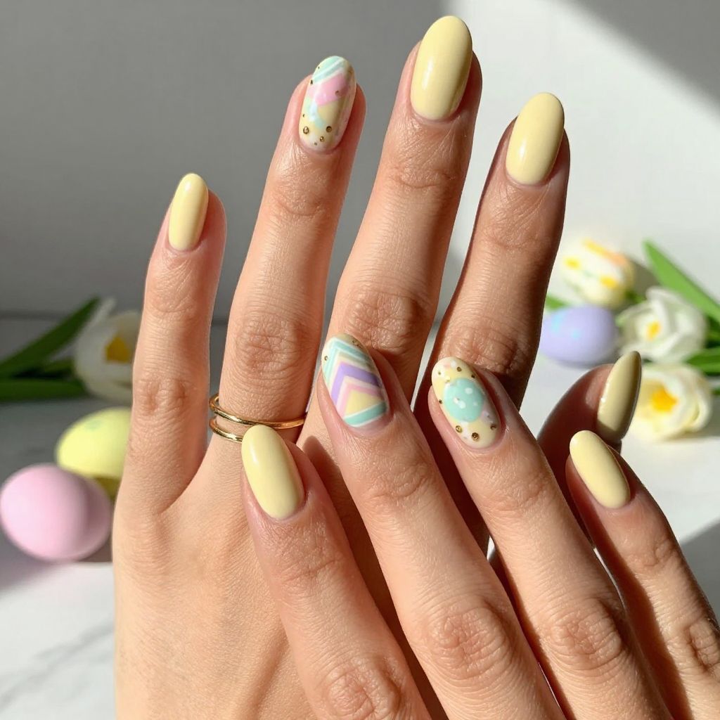 Cute Easter Nail Ideas 11