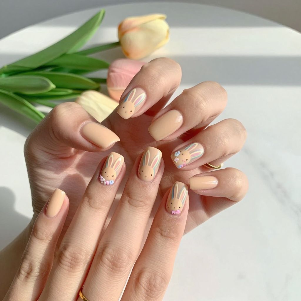 Cute Easter Nail Ideas 15