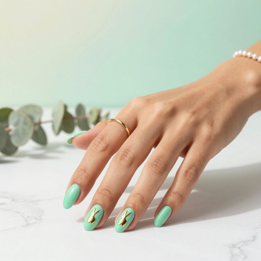 Cute Easter Nail Ideas 6