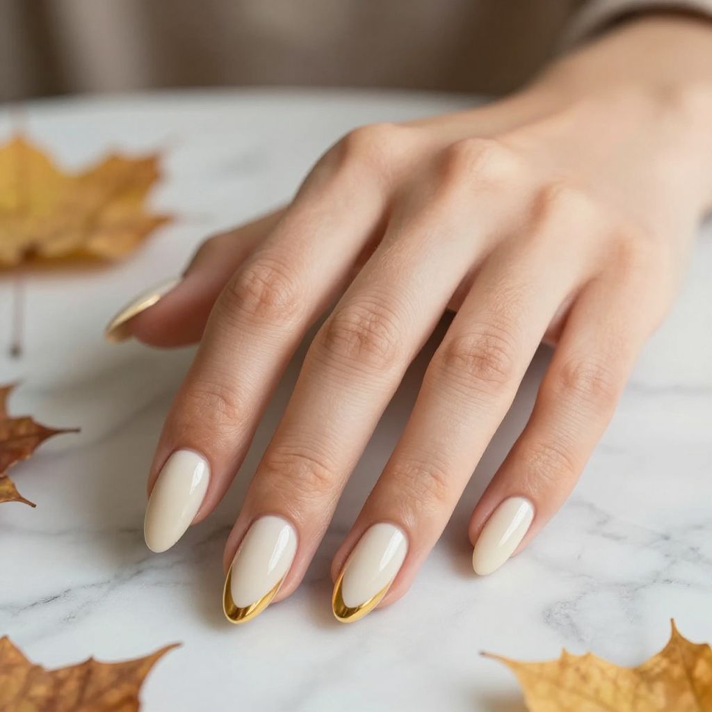 French tip nail idea 1