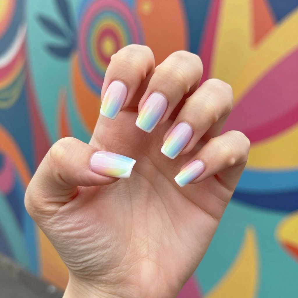French tip nail idea 15