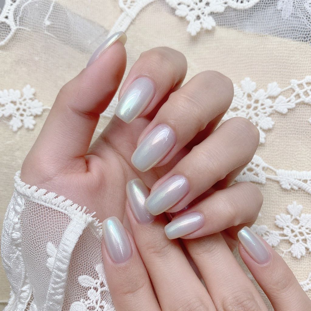 French tip nail idea 6