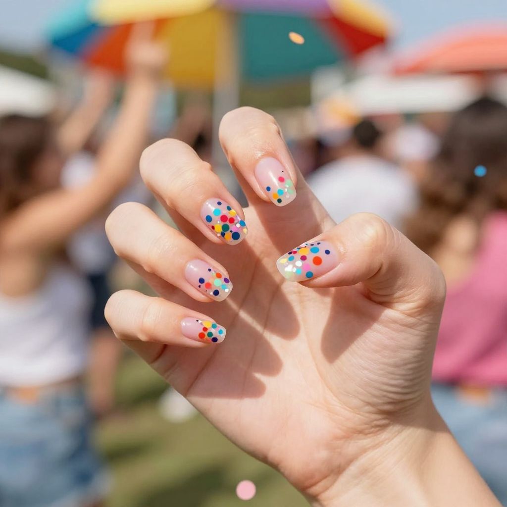 French tip nail idea 9